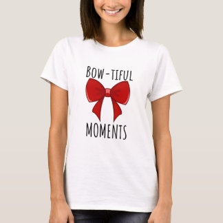 Cute Bow Tie Design T-Shirt