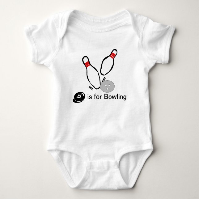 Cute Bowling Kids T Shirt (Front)