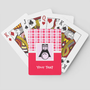 Cute Bowling Poker Cards