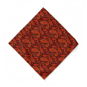 Cute bown swirl paisley patterns Case-Mate iPhone Bandana