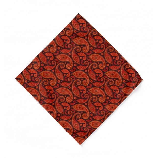 Cute bown swirl paisley patterns Case-Mate iPhone  Bandana (Front)