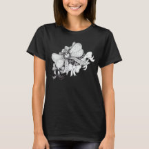 Cute Bows Spooky Eyes T-Shirt