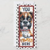 Cute Boxer Dog (Back)