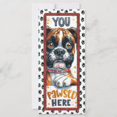 Cute Boxer Dog (Front)