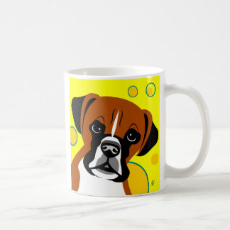 Cute Boxer Dog Mugs