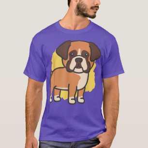 Cute Boxer Dog Owner Puppy Pet Dog Lover Boxer Mom T-Shirt