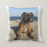 Cute Boxer Dog  Pillow
