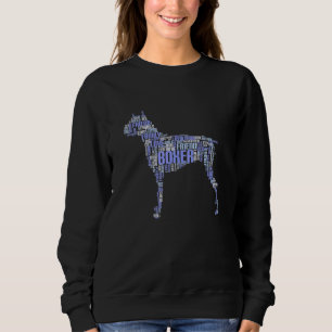 Cute Boxer Dog Puppy Don T Shop Adopt Sweatshirt