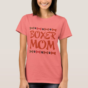 Cute Boxer Mom Gift T-shirt