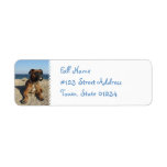 Cute Boxer Return Address Label