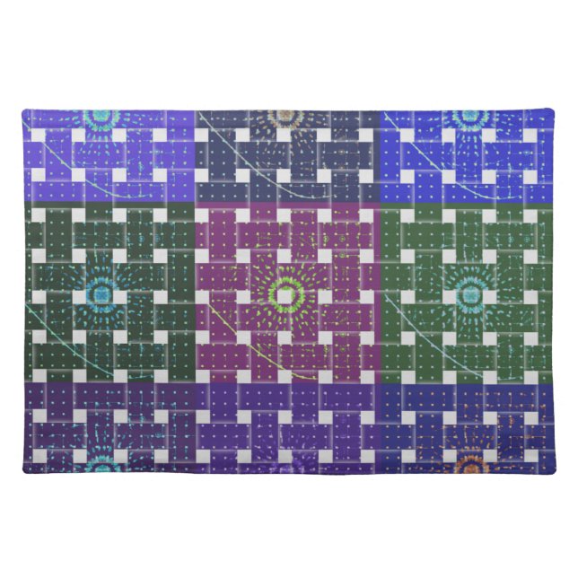 cute boxes placemat (Front)