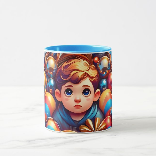 CUTE BOY and baubles ~ Mug (Center)