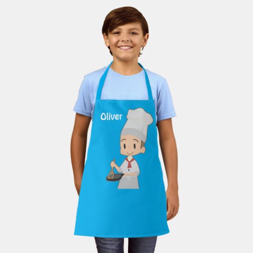 Cute Boy Chef Apron