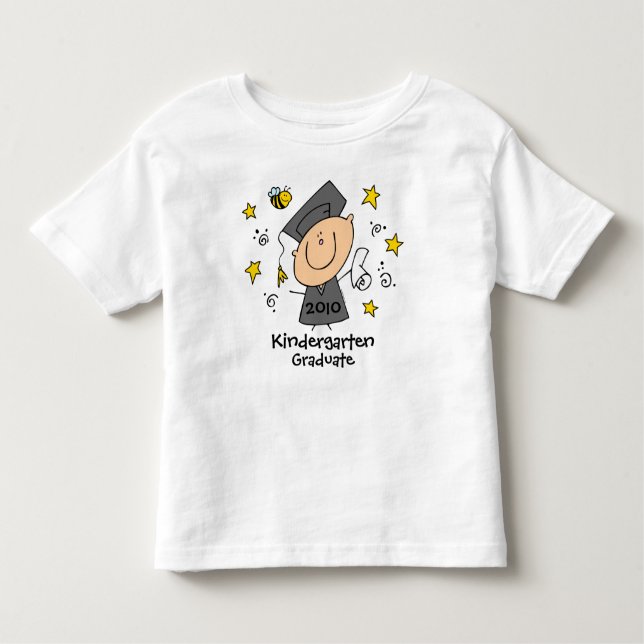 Cute Boy Grad Custom Toddler T-shirt (Front)
