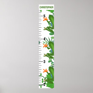 Cute Boy Room Growth Charts