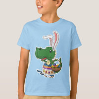 Cute Boy Shirt Dinosaur Easter Gift