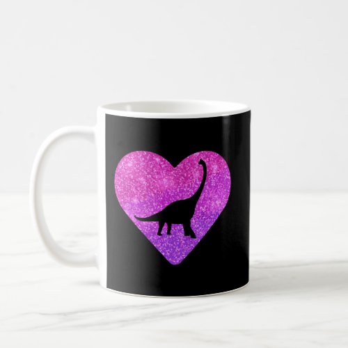 Cute Brachiosaurus Dinosaur Gift For Girls Teens A Coffee Mug