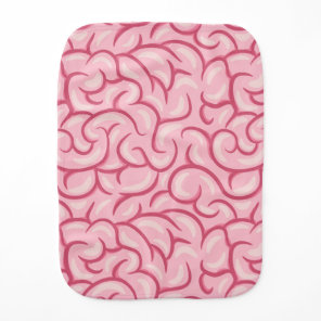 Cute Brain Baby Burp Cloth