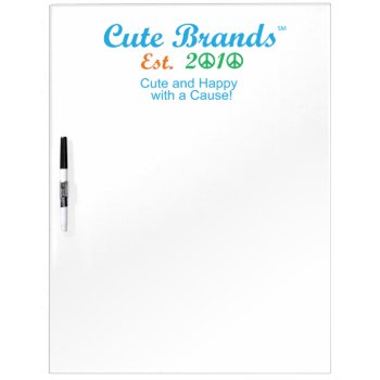 Cute Brands Dry Erase Board by CUTEbrandsOFFICE at Zazzle