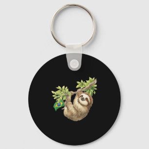 Cute Brazilian Sloth Costume For Adults And Kids Keychain