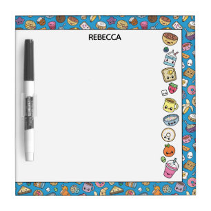 Cute Breakfast Food Dry Erase Board