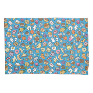 Cute Breakfast Food Pillowcase