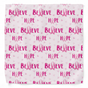 Cute Breast Cancer Awareness Bandana