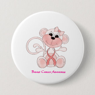 Cute Breast Cancer Awareness Button