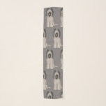 Cute Briards Pattern Scarf<br><div class="desc">Briard Lover's Scarf</div>