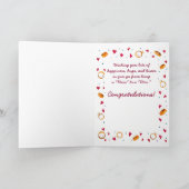 Cute Bridal Shower Bride Wedding Engagement Card (Inside)