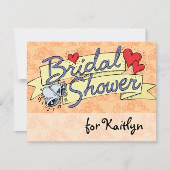 Cute Bridal Shower Melon Invitation by itsyourwedding at Zazzle