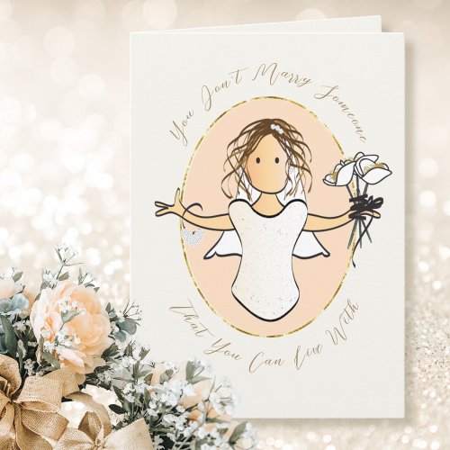 Cute Bridal Shower Wishes Sweet Congratulations Card