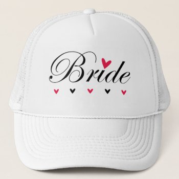Cute Bride Hat by VegasPartyGifts at Zazzle