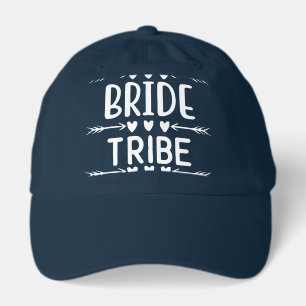 Cute Bride Tribe word art  Hat