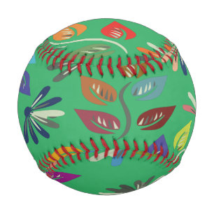 Cute Bright Colorful Baseball