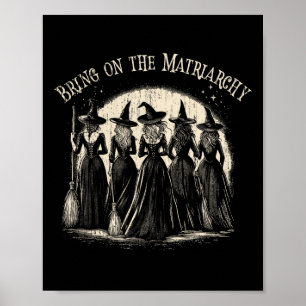 Cute Bring On The Matriarchy Halloween Kamala Wick Poster