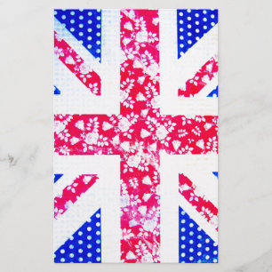Cute British Flag Stationery