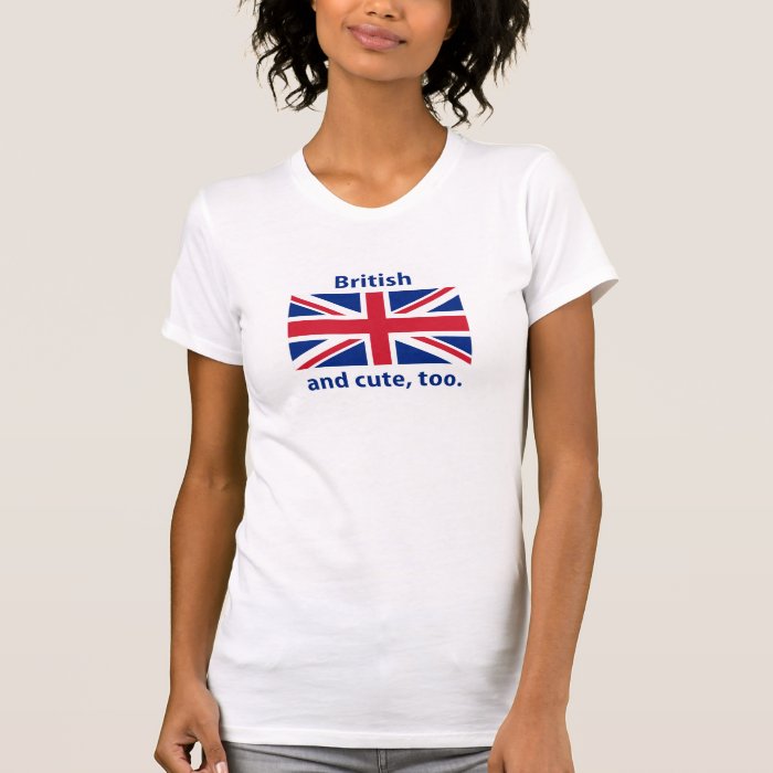 cute British T shirt