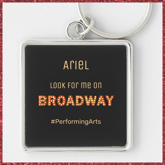 Cute Broadway Rising Star Performing Arts Keychain (Creator Uploaded)