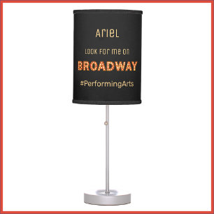 Cute Broadway Rising Star  Table Lamp