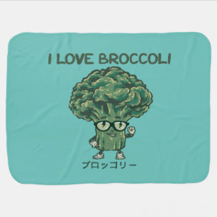 Cute Broccoli Baby Blanket