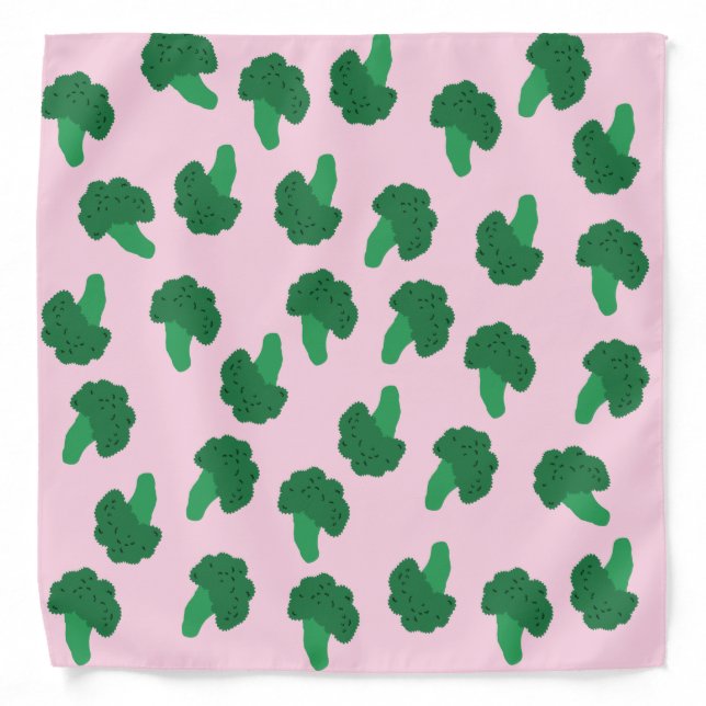 Cute Broccoli Bandana (Front)