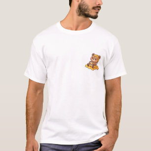 Cute Brown Bear Covered in Dripping Honey T-Shirt