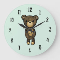 Cute Brown Bear Holding a Yellow Flower