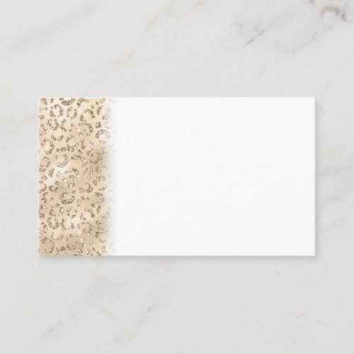 Cute brown Cheetah Leopard Skin Print Pattern Business Card