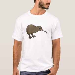 Cute Brown Kiwi from New Zealand T-Shirt
