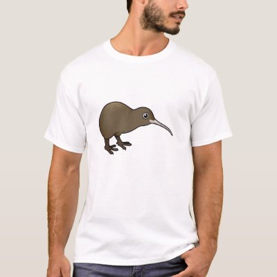 Cute Brown Kiwi from New Zealand T-Shirt