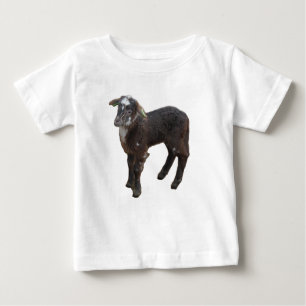 Cute Brown Lamb Baby T-Shirt