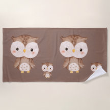 Cute Brown OWL
