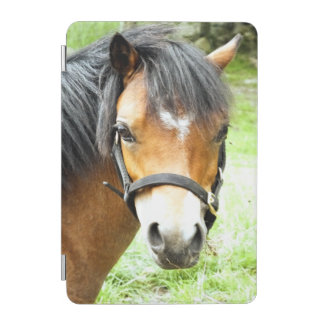 CUTE BROWN PONY iPad MINI COVER